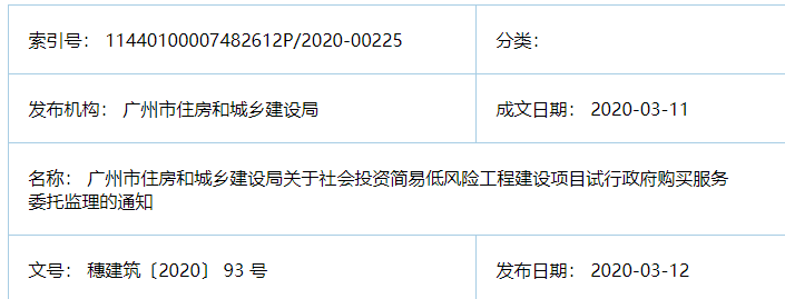 又一省發(fā)文：不再強(qiáng)制監(jiān)理，部分項(xiàng)目可由建設(shè)單位自管